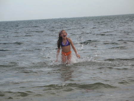 KATHLEEN AT THE BEACH