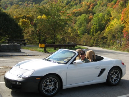 Midlife - Howard and Porsche in NC Mountains