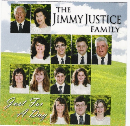 Our family's latest CD - Just for a Day