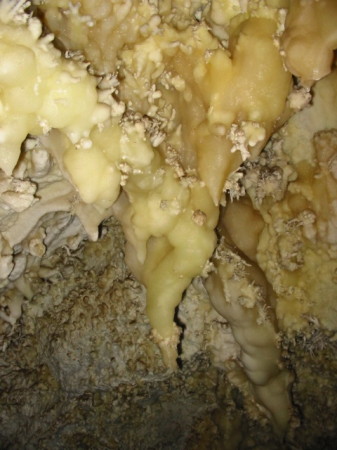 Inside the Timpanogos cave