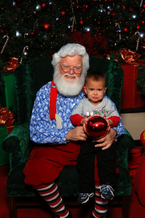 My grandson Julian Christmas 2008