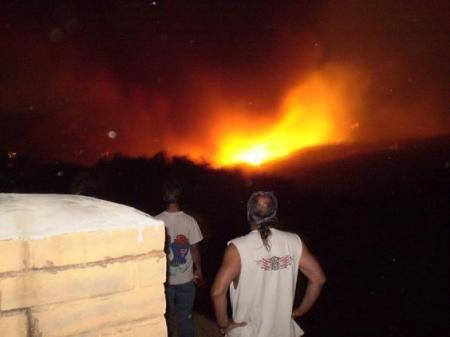 Fallbrook Fire 2007, Day Three