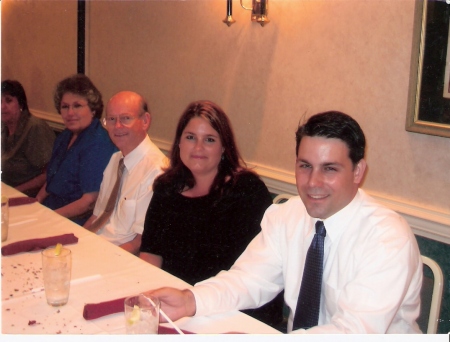 My retirement party (Fred, Amy and Brian)