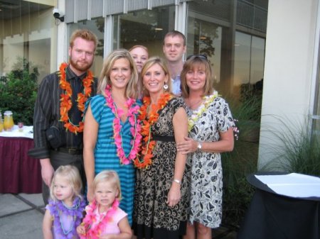 my brothers and sisters at my brothers wedding