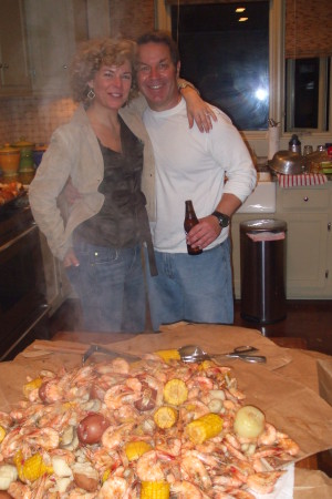low country boil at our house