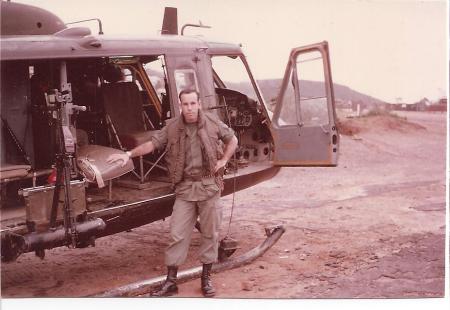 Army Helicopter pilot, Viet Nam, 1968