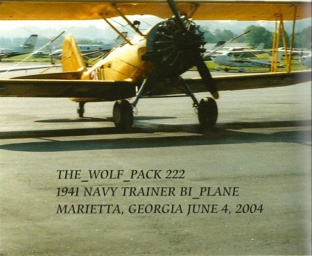 1941 Navy Trainer Bi_Plane