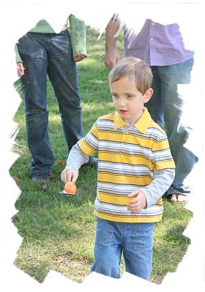 Noah in a Spoon Race Oct 2008