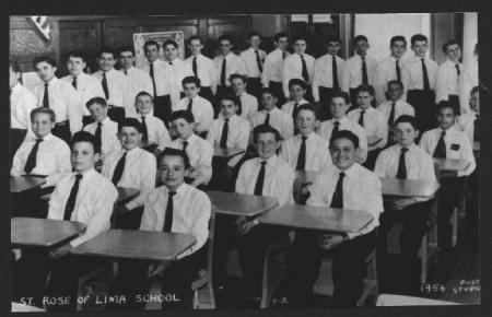 8th  grade boys class of 1956