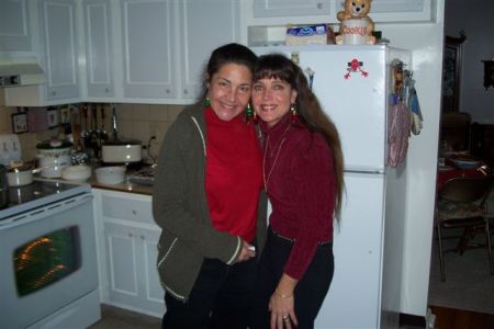 Karen and her sister 2006