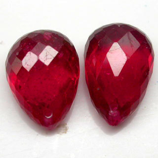 Ruby Briolettes