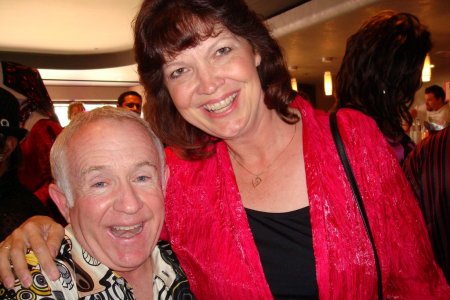 Donna with Leslie Jordan