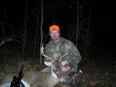 My son, Jeff, got his first 8 point