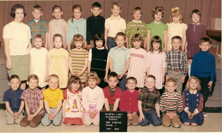 Martha Lake Elementary 1967-68 Gr 1 Mrs Farsta