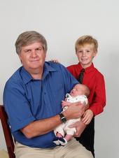 Jim, Ethan, and Connor- husband and grandsons