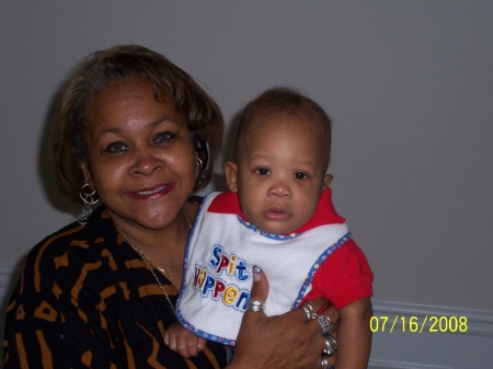 Me and my 1st Grandson, LA Jr.