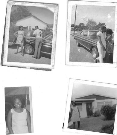 1969 my brother, cousin faith, & gloria thomas