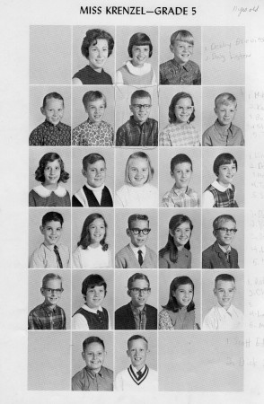 1967-68 Miss Krenzel