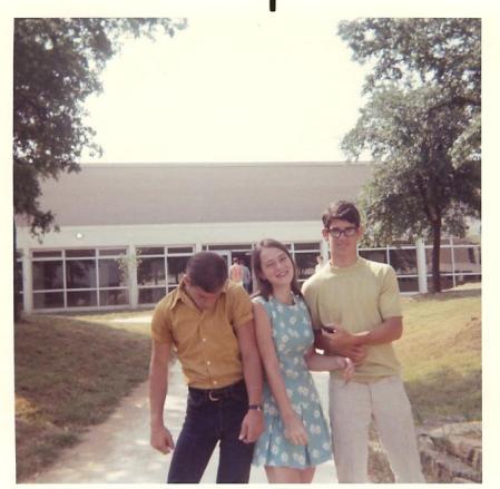 David Crow, Darrelyn Benson & Joe Sowell 1970