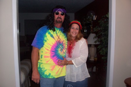 Me and Jeanine before halloween party