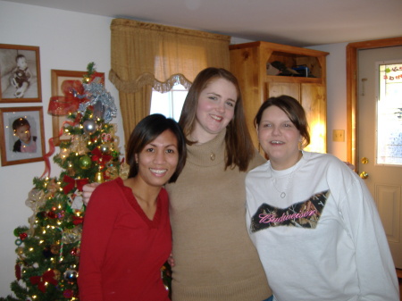 The three musketeers, Mary Ann, Me and Nina...