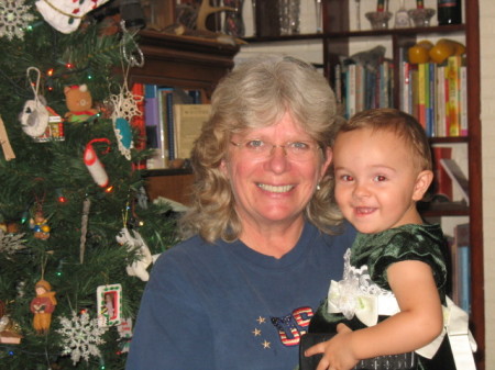 Christmas 2008 with Grand Baby Kayden