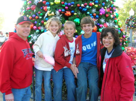 My wife Lora Lee, Zach, Jake, Katie and me.