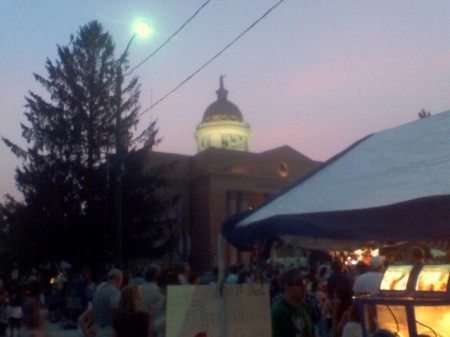 apple festival evening