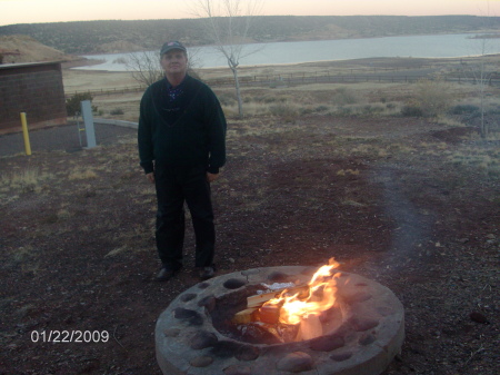 GETTING READY TO COOK THE CATCH/troat