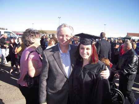 Steph's graduation from Texas Tech