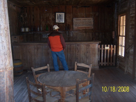 Judge Roy Bean's place.