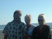 me, mom and dad at the coast