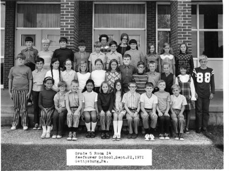 1971 - Keefauver School Grade 5