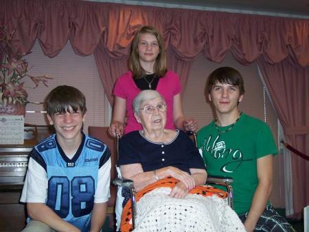 Grandma and Three Kids...