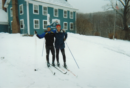 nordic skiing with Peter Branower