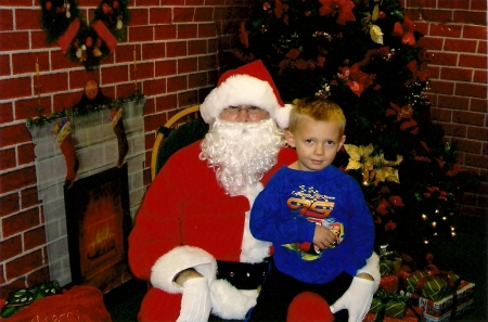 Joey & Santa