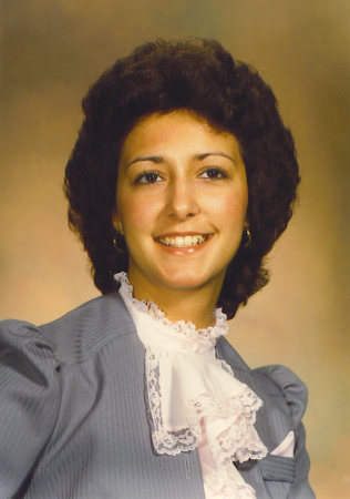 roxanne - senior pic 1985 - color