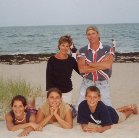 At the shore years ago