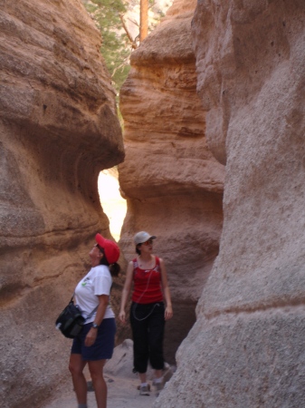 me and daughter Tiffany hiking