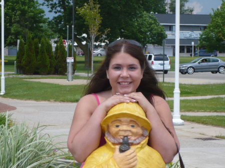 Sarah in East Tawas 2008