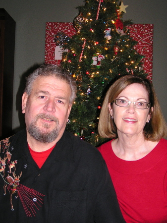 Me and my bride of 42 years Christmas 2008
