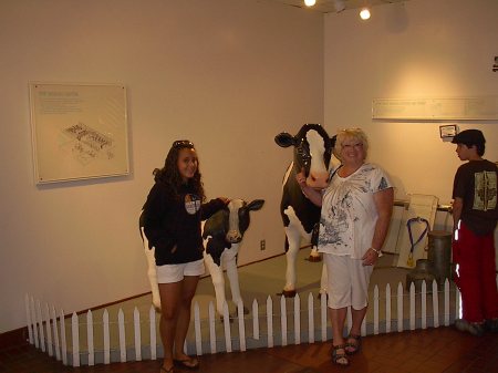 Cassie and I at Tillamook Cheese