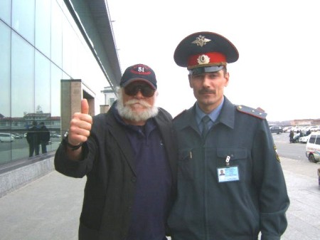 Russian KGB Police at Vladovstock Airport.