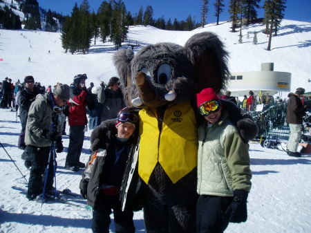 My skiers with a friend of thiers
