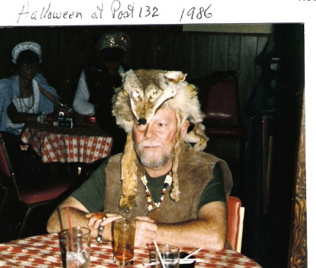 Larry in 1986....Wolf Man...