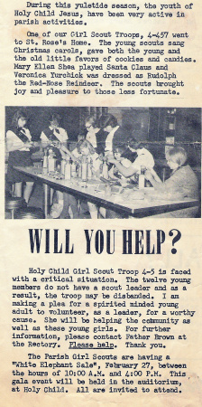 HCJ Girl Scouts 1967