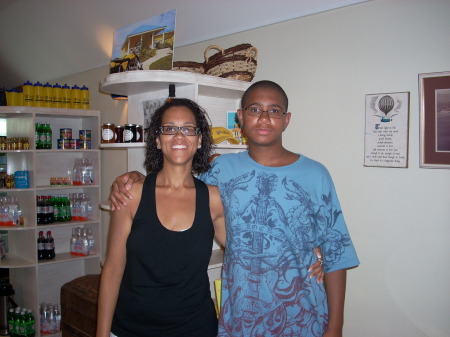 Mom and Boy - Barbados '08