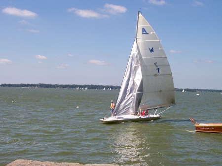 Sailing on Beautiful Clear Lake, Iowa