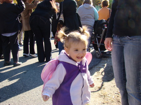 Granddaughter on Halloween