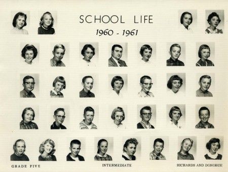 1960-61 Mr. Mitchell's Fifth Grade